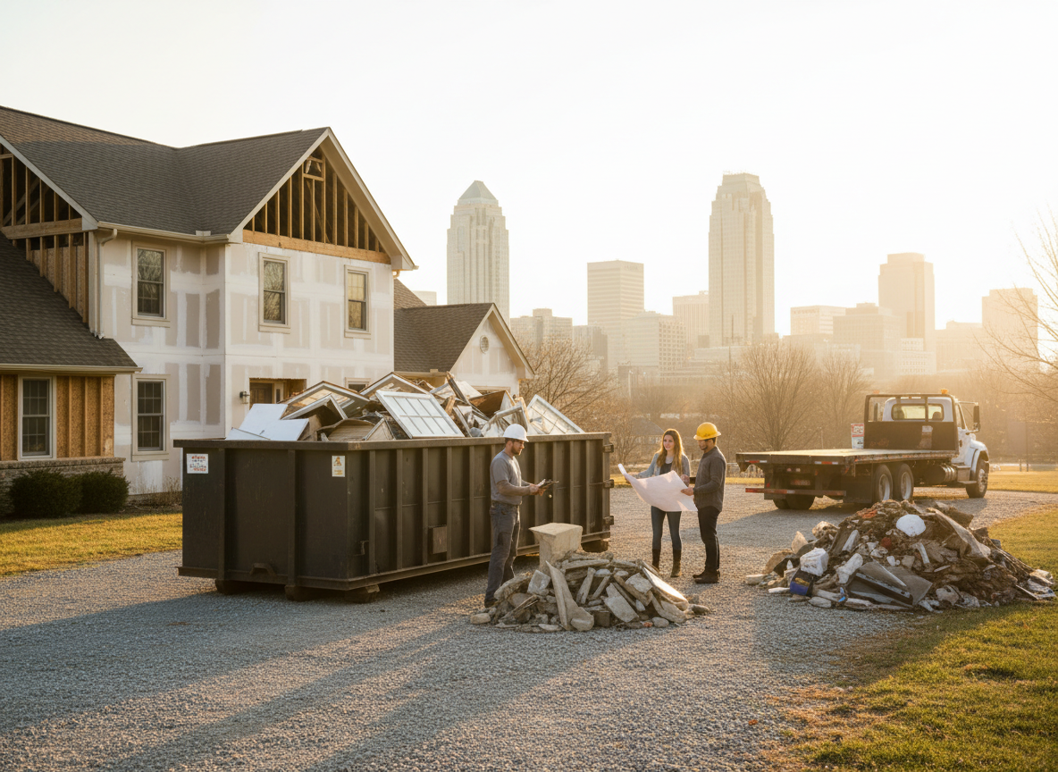 Dumpster Rental Cost Factors for Kansas City Renovations
